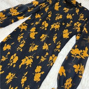 Floral Long Sleeve Dress